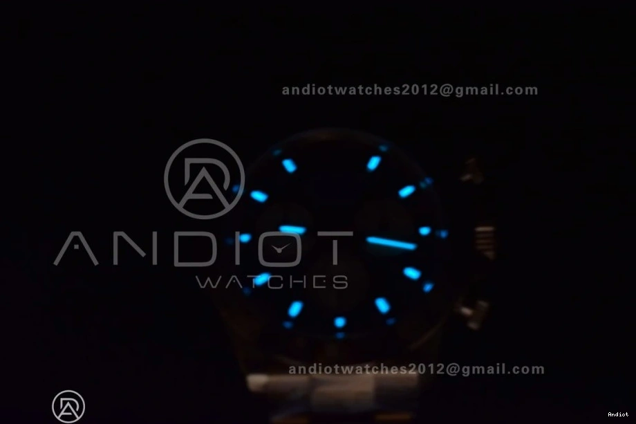 Best 1:1 Black Markers Clean 116505 Bracelet Daytona Edition V2 YG Dial SA4130 on YG 0212